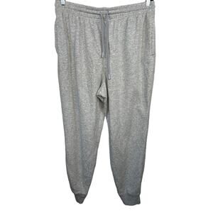 DSG SWEAT PANTS Womens XL Heather Gray Draw String Elastic ankle
